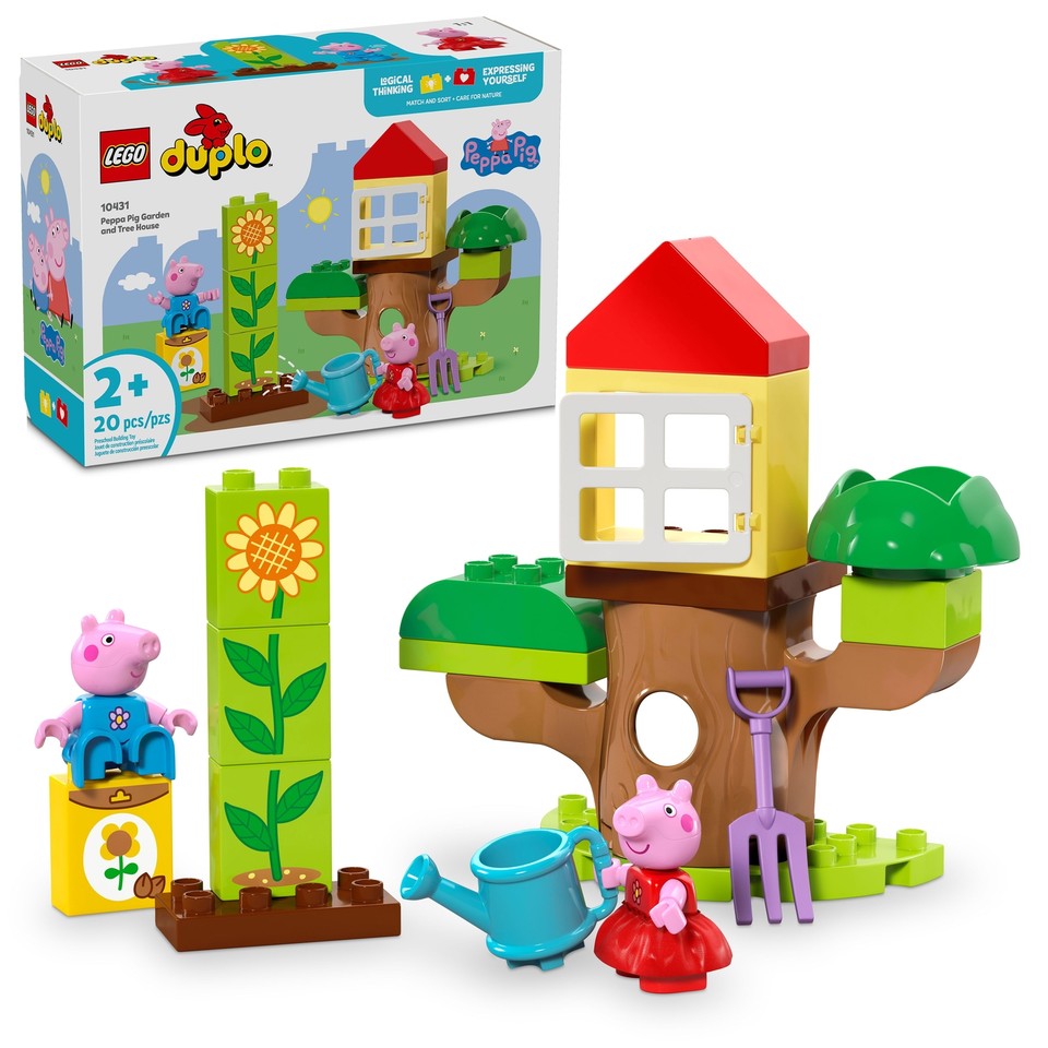 LEGO DUPLO: Peppa Pig Garden and Tree House (10431)