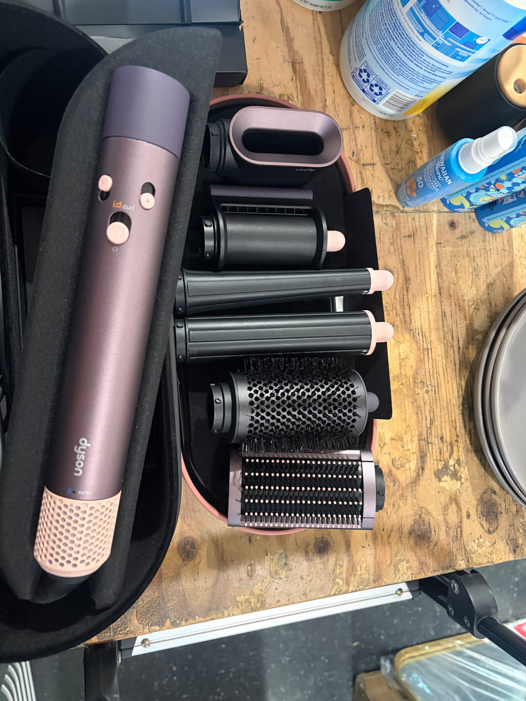Dyson LIMITED EDITION-Airwrap id Multi-Styler and Dryer for straight + wavy Hair-Jasper Plum