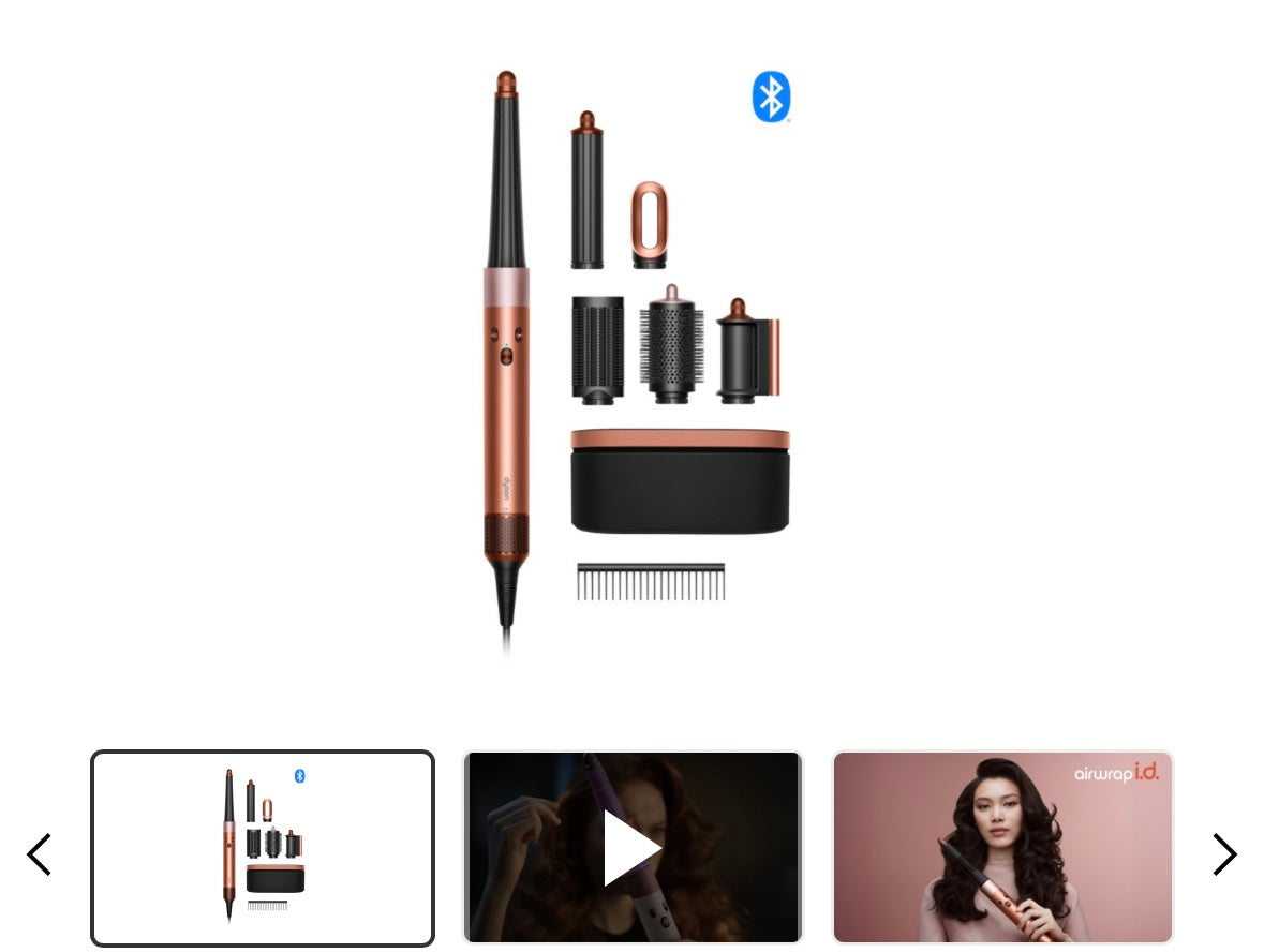Dyson Airwrap i.d.™ multi-styler and dryer Straight+Wavy