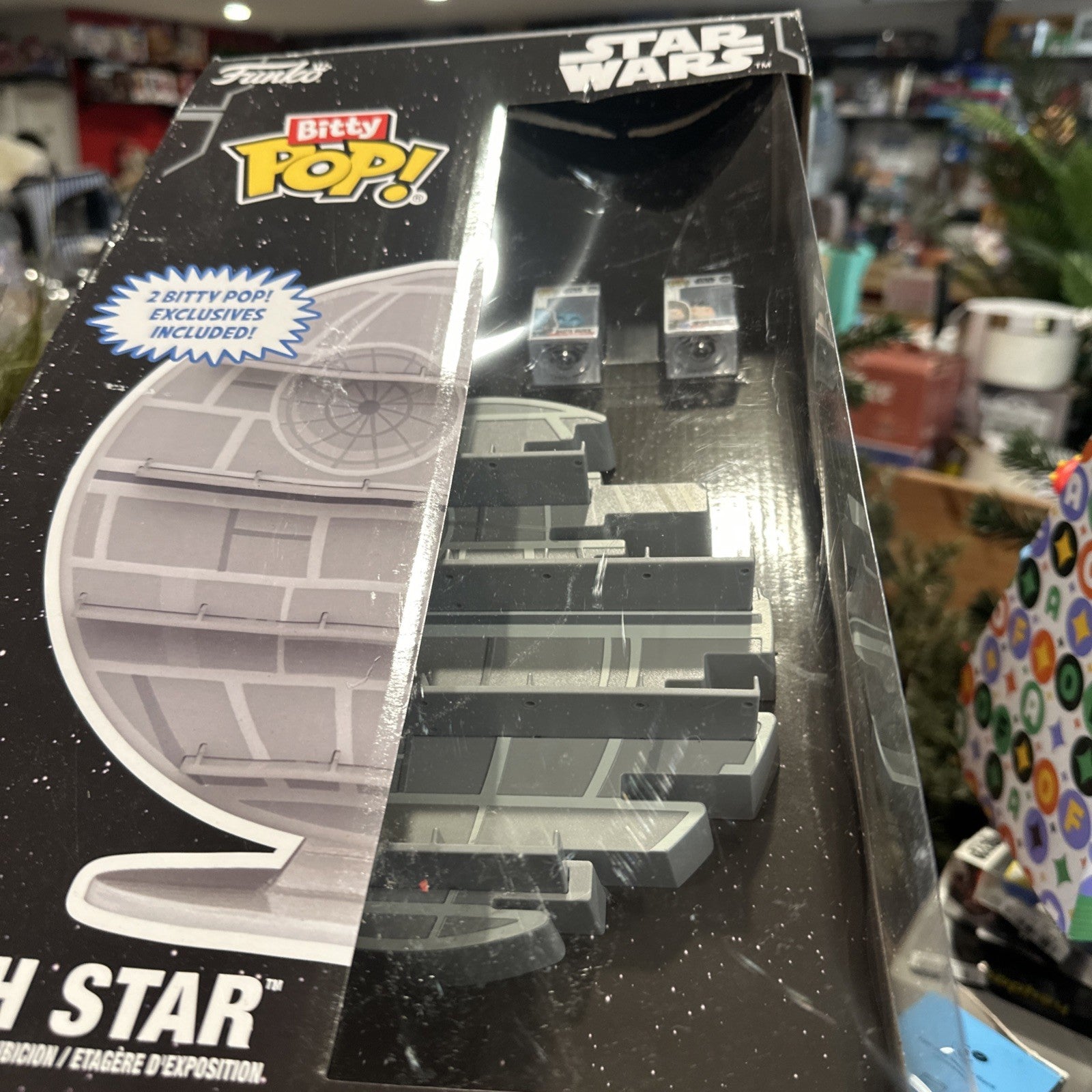 FUNKO Bitty POP! Display: Star Wars Death Star (Display Only) - New Collectible