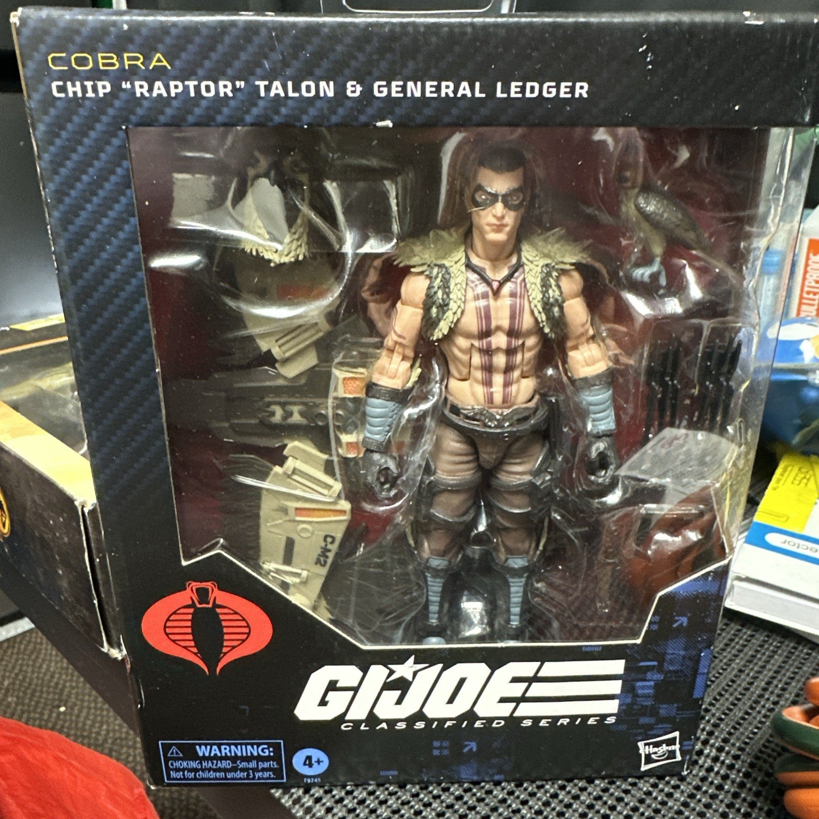 G.I. Joe Classified Chip "Raptor" Talon Deluxe 6" Figure # 139 GI Joe New US