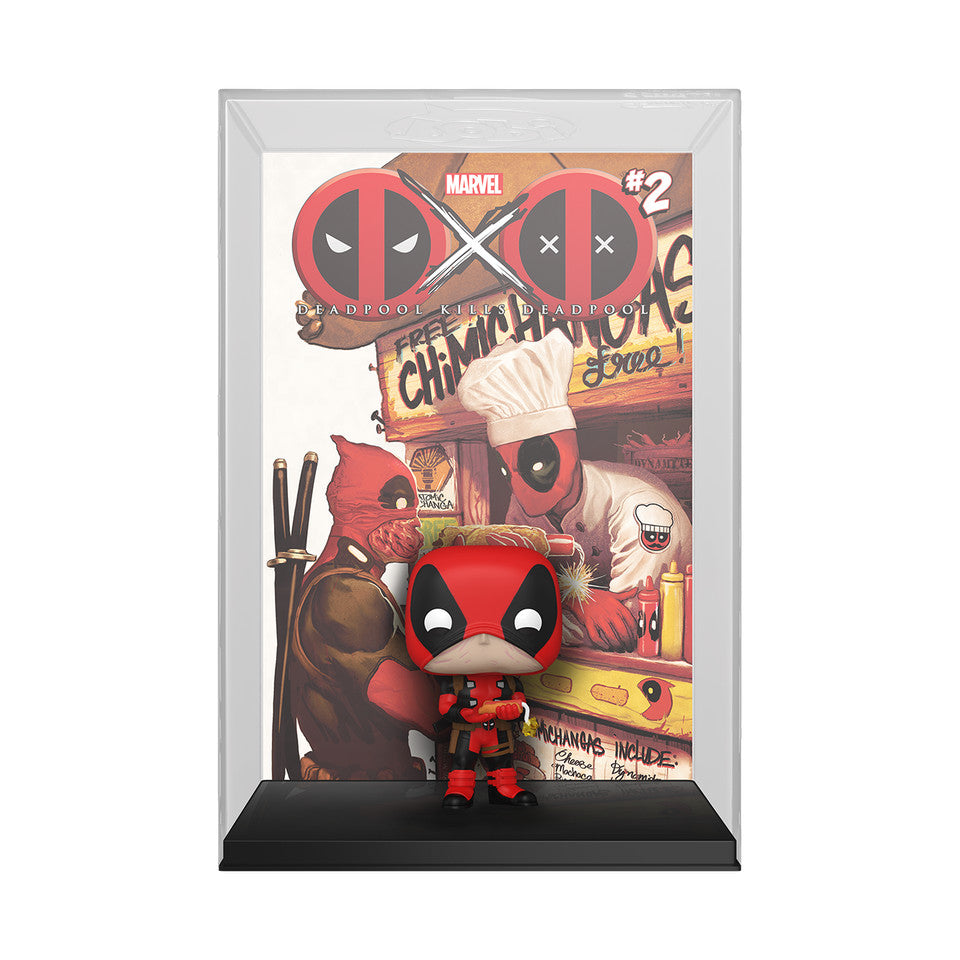 Funko Pop! Comic Book Cover with Case: Marvel - Deadpool - (Exclusive) #62
